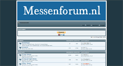 Desktop Screenshot of messenforum.nl