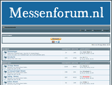 Tablet Screenshot of messenforum.nl